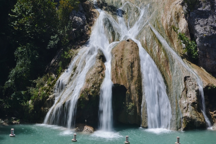 waterfall in slow motion